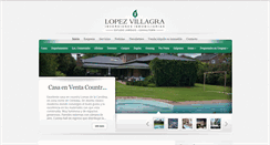 Desktop Screenshot of lopezvillagra.com.ar